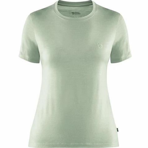 Fjallraven Abisko T-Shirt Green Singapore For Women (SG-274396)